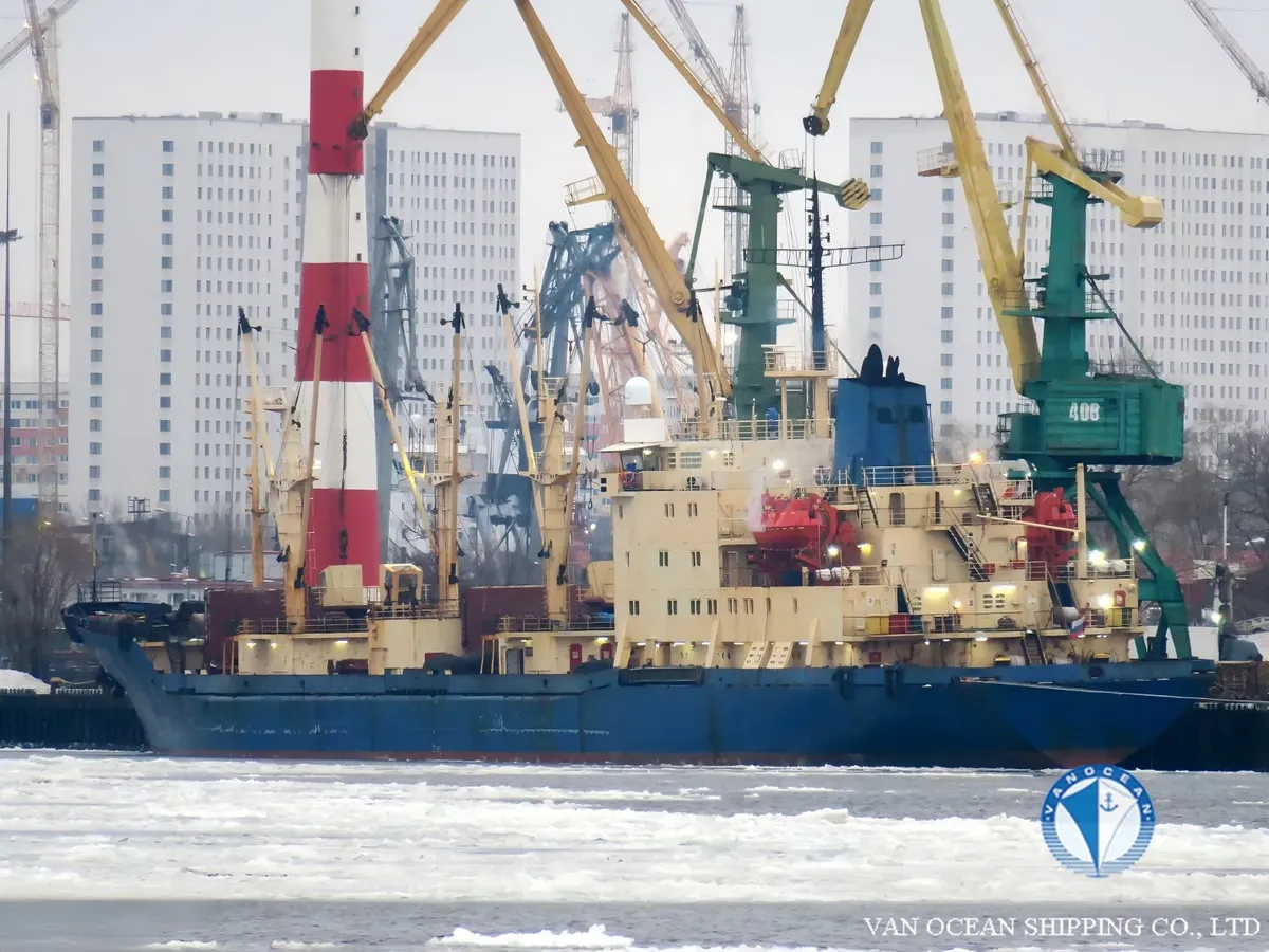 Хладилен кораб за продажба