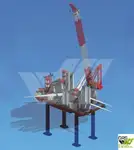 Jack-up drilling rig за продан