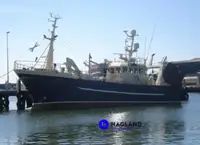 Съд за преработка и транспортиране на риба за продажба
