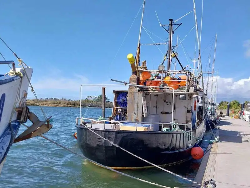 Кораб с парагади за продан