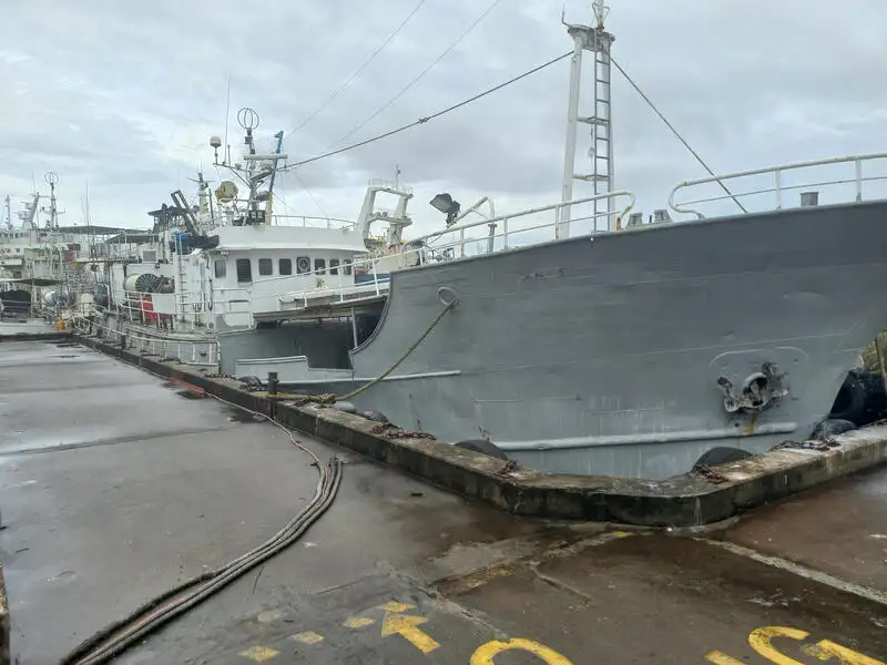 Кораб с парагади за продан